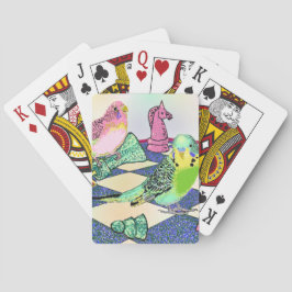 Pet Star Funny Budgies Spielkarten