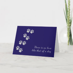 Pet-Symapthy-Karte Karte