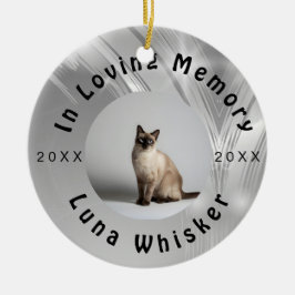 Pet Timeline Photo Memory Frame Art Keramik Ornament