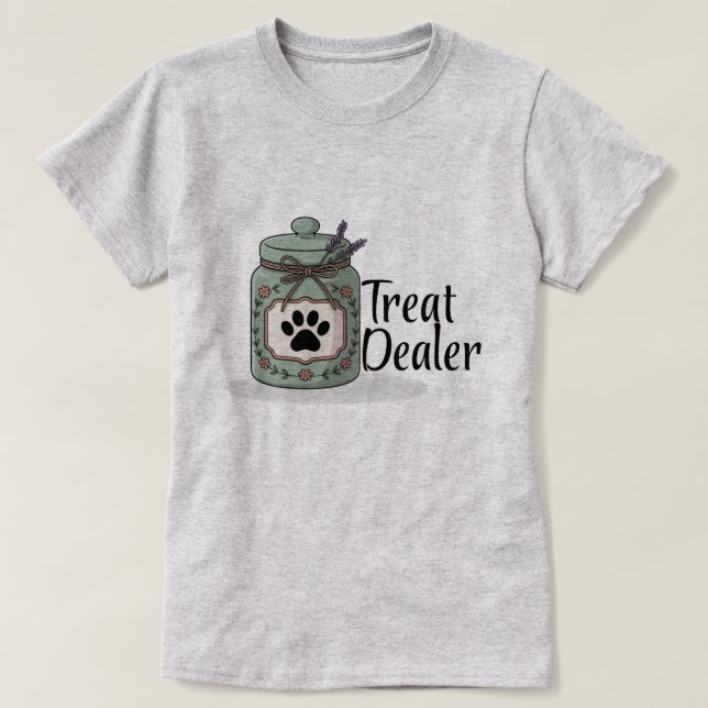 Pet Treat Dealer Pastel Jar Women’s T-Shirt (Design vorne)