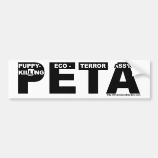 PETA Aufkleber Autoaufkleber