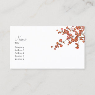 Petal-Blätter ~ Visitenkarten Visitenkarte
