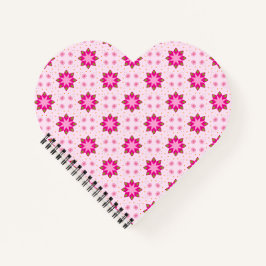 Petal Blossom Konfetti-Muster Notizbuch