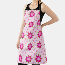 Petal-Blüten-Konfetti-Muster Schürze