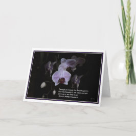 Petal Dance: Emerson Quote Card Karte