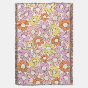 Petal Jubilee Soft Retro Citrus Decke