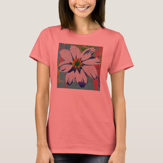 Petal Lila T-Shirt (Vorderseite)