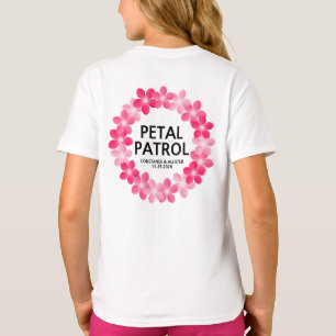 Petal Patrol Blumenmädchen Hochzeit T-Shirt