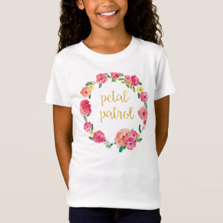 Petal Patrol Flower Girl Geschenk Shirt
