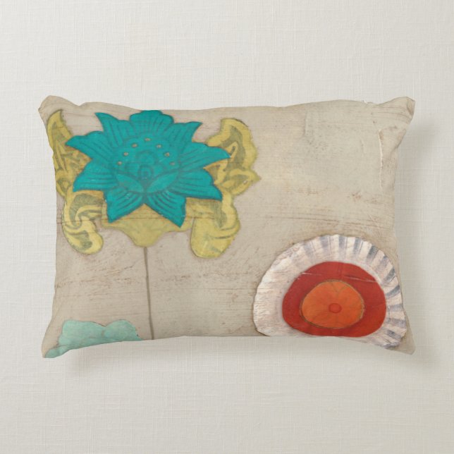 Petal Patterns I Zierkissen (Vorderseite)