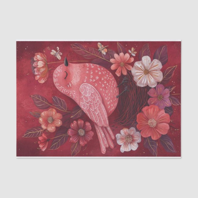 Petal Perch Seidenpapier (Vorderseite)