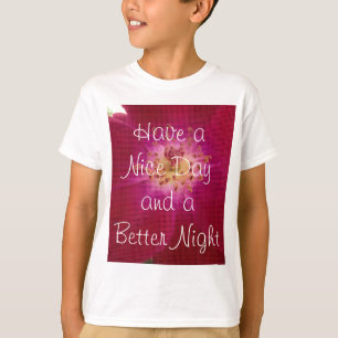 Petal Perfektion: Scheckte Rose Petal Muster Art T-Shirt
