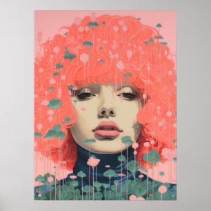 Petal Pink Harmony Poster