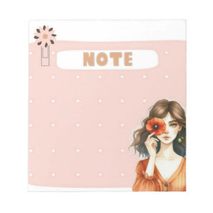 Petal & Polka: Sammlung von Whimsical Muse Notes Notizblock