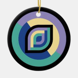 Petal Prism (Fokus) Keramik Ornament