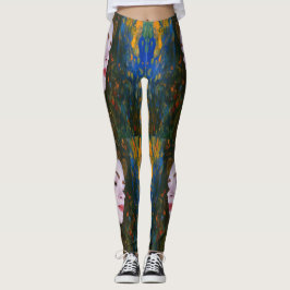"Petal Serenity" - Frauen im Wasser Leggings
