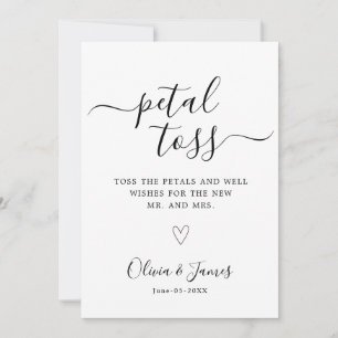 Petal Wurf Schild Vorlage Minimalistischer Petal A
