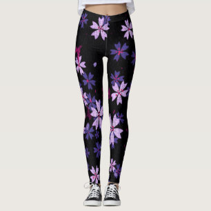 Petalen der abstrakten Blume Leggings