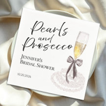 Petalen und Prosecco | Bow Watercolor-Brautparty