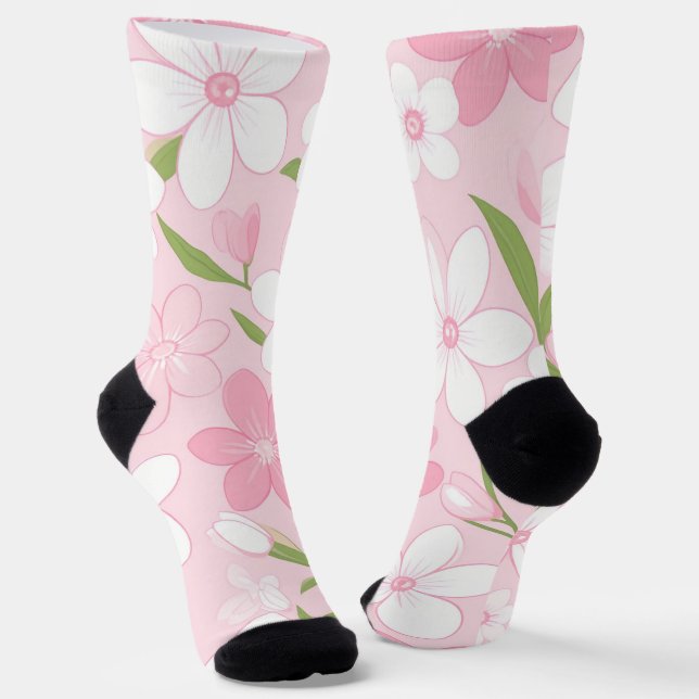 Petallenglocken des Osters Morn Socken (Gewinkelt)