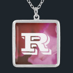 Petalpalooza • Rosa Versilberte Kette<br><div class="desc">Es ist Petalpalooza! Ein Spaßnahaufnahme-Blumenblattentwurf in köstlichem Baumwollesüßigkeit Rosa sure, zum irgendeiner Prinzessin zu gefallen!</div>