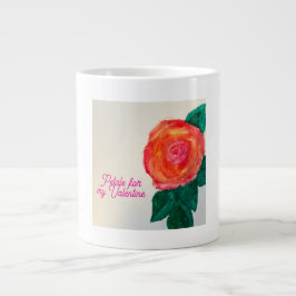 Petals Für Mein Valentinsgruß Jumbo-Tasse