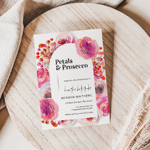 Petals & Prosecco Blumenstrauch Summer Brautparty