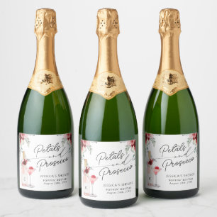Petals & Prosecco Brautparty - Funkelndes Weinlabo