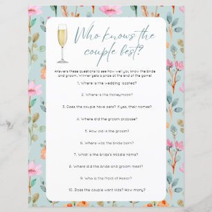 Petals & Prosecco Brautparty Games