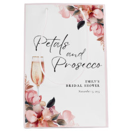 Petals & Prosecco Brautparty Mittlere Geschenktüte