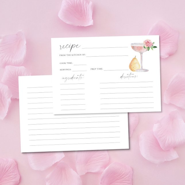 Petals & Prosecco - Rezeptkarte (Von Creator hochgeladen)