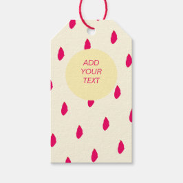 Petals Regendesign Geschenk Tag Geschenkanhänger