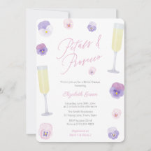 Petals und Prosecco Brautparty Brunch Party