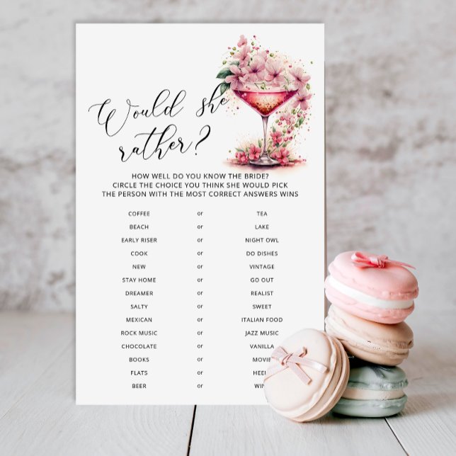 Petals und Prosecco Brautparty Game (Von Creator hochgeladen)