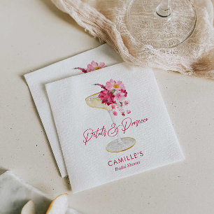 Petals und Prosecco Garden Bridal Serviette