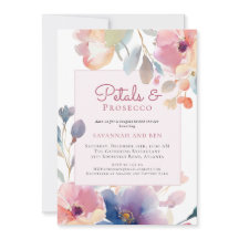 Petals und Prosecco Paare Blumenkohl Brautparty