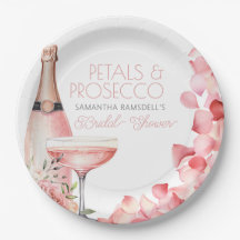 Petals und Prosecco Pink Brautparty