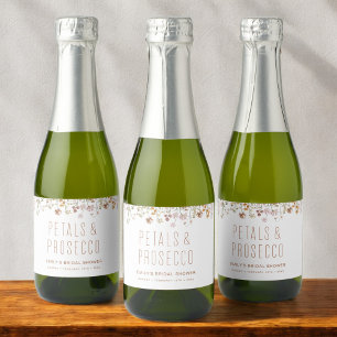 Petals und Prosecco-Wildblume Brautparty