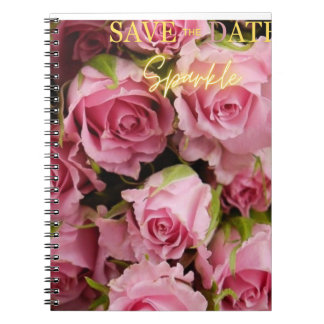 Petals und Seiten: Spiralbuch Notizblock