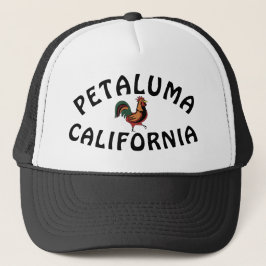 Petaluma California Rooster Trucker Hat Truckerkappe