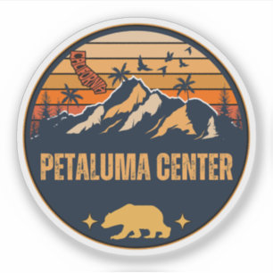 Petaluma Centre, Kalifornien Aufkleber