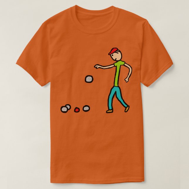 Petanque 1 T-Shirt (Design vorne)