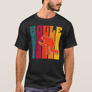 Pétanque Boccia Boule Spiel T-Shirt
