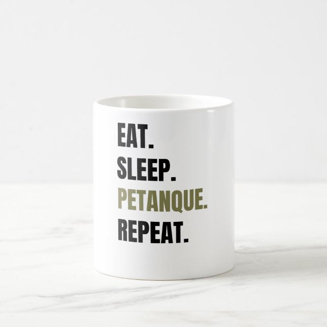 Petanque Boules Geschenk| Petanque Lover Boule Pla Kaffeetasse (Mittel)