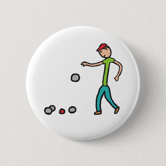 Petanque Button (Vorderseite)