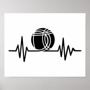 Petanque frequency poster