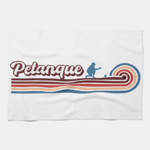 Petanque Geschenke, Petanque Lover, Petanque Playe Geschirrtuch