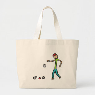 Petanque Jumbo Stoffbeutel