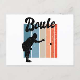 Petanque Postkarte