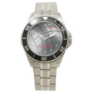 Petanque Watch Steel Armbanduhr
